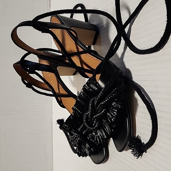 Tory Burch Rope Block Heel Sandals - Picture 13 of 13